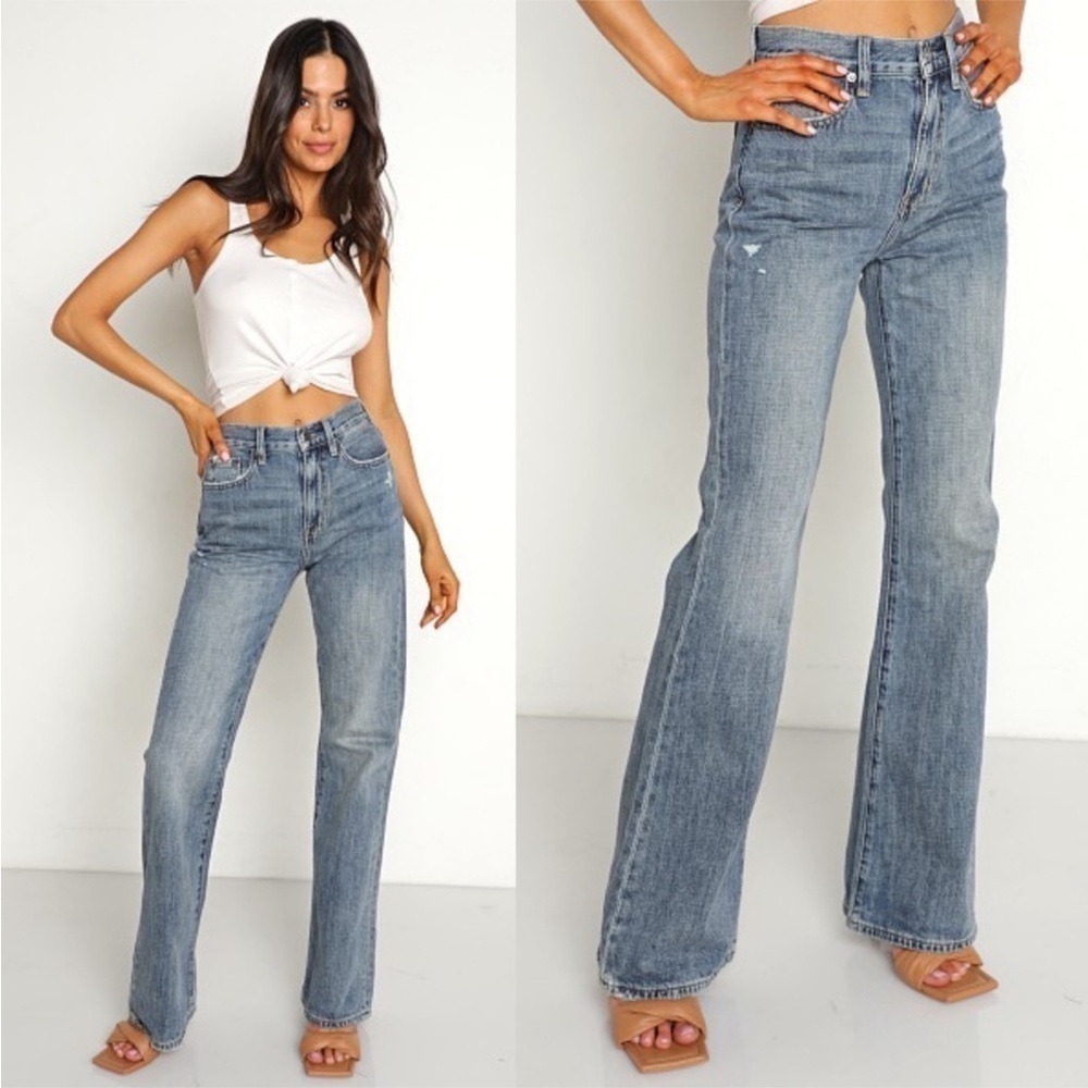 PISTOLA Stevie Pulse High Rise Relaxed Flare Jeans - Picture 6 of 16